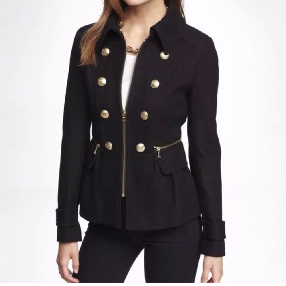 Express Peplum coat